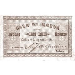 100 Réis Casa da Moeda