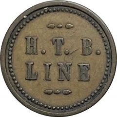 15 Cents - H. T. B. Line Beaver Falls, Pennsylvania