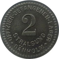 2 Pfennig - Stralsund Offizier Gefangenen Lager