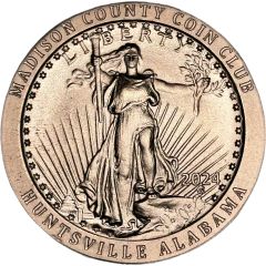 Medal - Madison County Coin Club Huntsville, Alabama