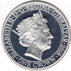 1 Crown - Elizabeth II WWI - The Bomber Will Always Get Through