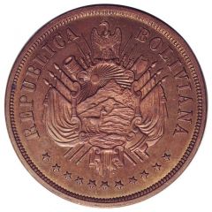20 Centavos Copper Pattern