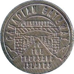 Wooden Nickel - Canadian Gateway Gananoque