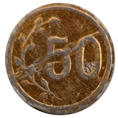 Token - 50 8-Sided Star