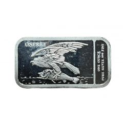 1 Oz Silver - The Silver Mint Osprey