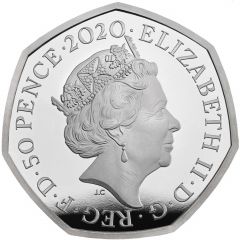 50 Pence - Elizabeth II Hylaeosaurus, Silver Proof
