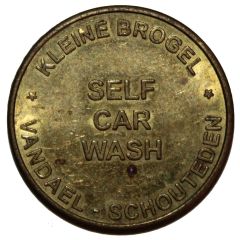 Car wash token - Vandael-Schouteden