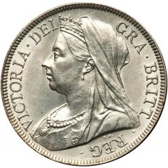 1/2 Crown - Victoria 3rd portrait