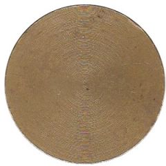Blank Token Brass, 22.4 mm