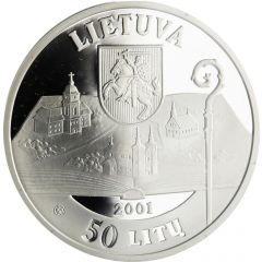 50 Litų Motiejus Valančius