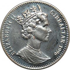 1 Crown - Elizabeth II Atlanta Olympic - Basketball