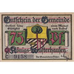 75 Pfennig Königs-Wusterhausen
