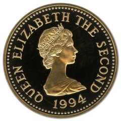 1 Pound - Elizabeth II Schooner, Resolute, Gold Proof