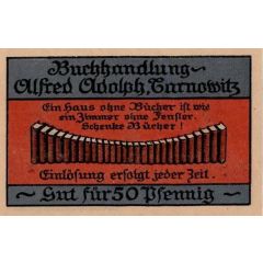 50 Pfennigs Buchhandlung Alfred Adolph
