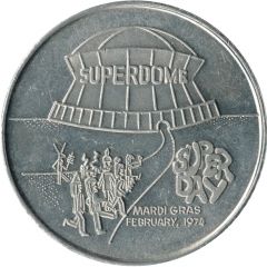 Mardi Gras Token - Lyons Carnival Club Superdome, New Orleans, Louisiana