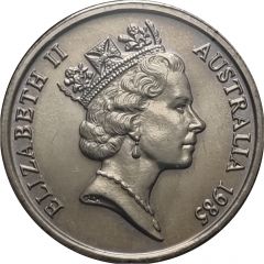 5 Cents - Elizabeth II 3rd Portrait