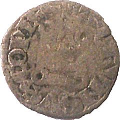 Denier tournois - Alphonse de France