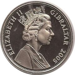 1 Crown - Elizabeth II Nelson`s Column