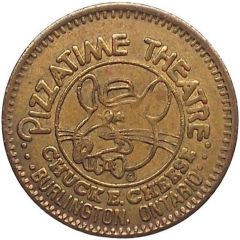 25 Cents - Chuck E. Cheese Burlington, Ontario