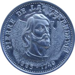 Medal - Canadian Explorers Pierre De La Verendrye