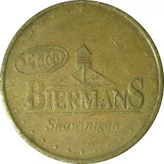 Arcade Token - Place Biermans Shawinigan