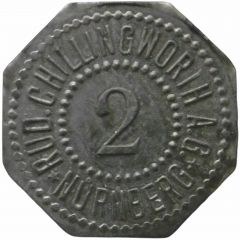 2 Pfennig - Nürnberg Rud. Chillingworth A.G.