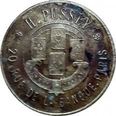 10 Centimes H. Pussey - Paris [75]