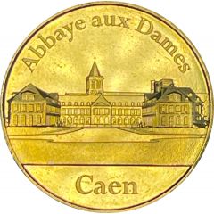 Jeton touristique - Monnaie de Paris - Abbaye aux dames - Caen
