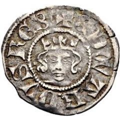 1/2 Penny - Edward III 3rd coinage, London mint