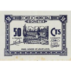 50 Céntimos Bonete