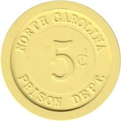 5 Cents - North Carolina Prison Dept.