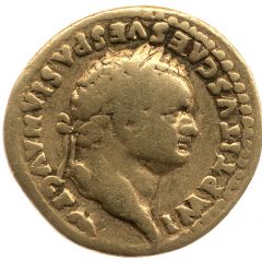 Aureus - Titus TR P VIIII IMP XV COS VII P P