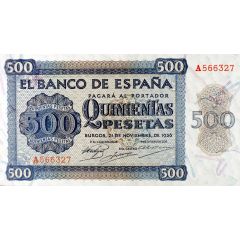 500 Pesetas