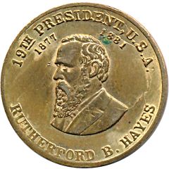 Token - Rutherford B. Hayes