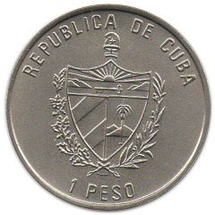 1 Peso Pygoplites diacanthus