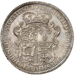 1 Thaler - George II August Weißer Schwan- Ausbeute