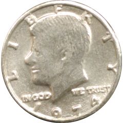 Mini coin - 1/2 Dollar Kennedy Half Dollar