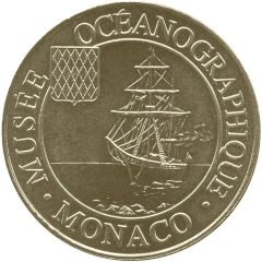 Monnaie de Paris Tourist Token - Monaco Musée Océanographique - Navire