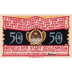 50 Pfennig Districts Series - Kleinwolschendorf