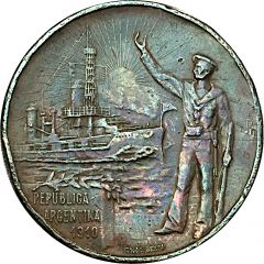 Medal - Centenary of the Argentine Navy