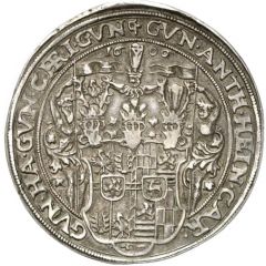 1 Thaler - Albert VIII, Günther XLII, Anthony Henry, John Günther II and Christian Günther I