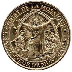 Arthus Bertrand - Cathédrales et sanctuaires de France Sacré-Coeur de Montmartre - Christ de la mosaïque