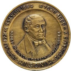 Medal - Anson G. Phelps Ansonia, Connecticut