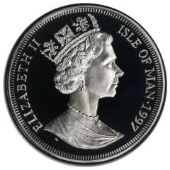 1 Crown - Elizabeth II Mayailurus iriomotensis, Silver Proof