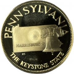 Medal - States of the Union Pennsylvania