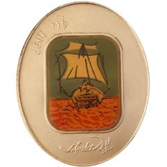 State Art Medal - Salvador Dali - 12 Tribes of Israel - Levi