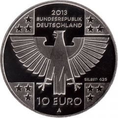 10 Euros Red Cross, Silver Proof Issue