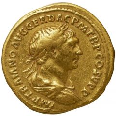 Aureus - Trajan S P Q R OPTIMO PRINCIPI, Hercules