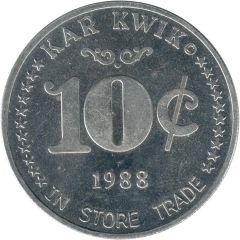 10 Cents - Kar Kwik In Store Trade Ogden, Utah