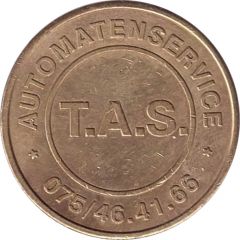 Vending Machine Token - T.A.S. Automatenservice
